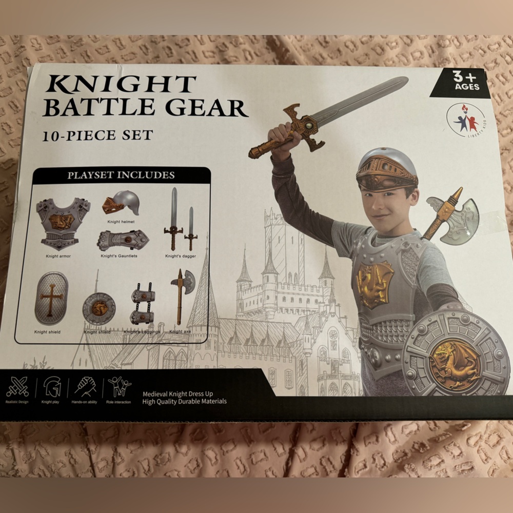 Knight Battle Gear Costume